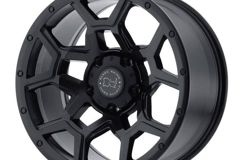 Alloy wheel Matte Black Overland Black Rhino 8.0x18 ET52 84,1 6x130