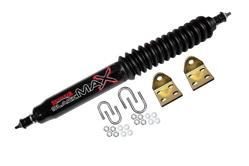 Steering stabilizer black Skyjacker Wrangler TJ