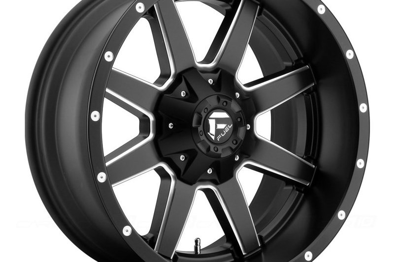 Alloy wheel D538 Maverick Matte Black Milled Fuel 9.0x18 ET20 87,1 5x127;5x139.7