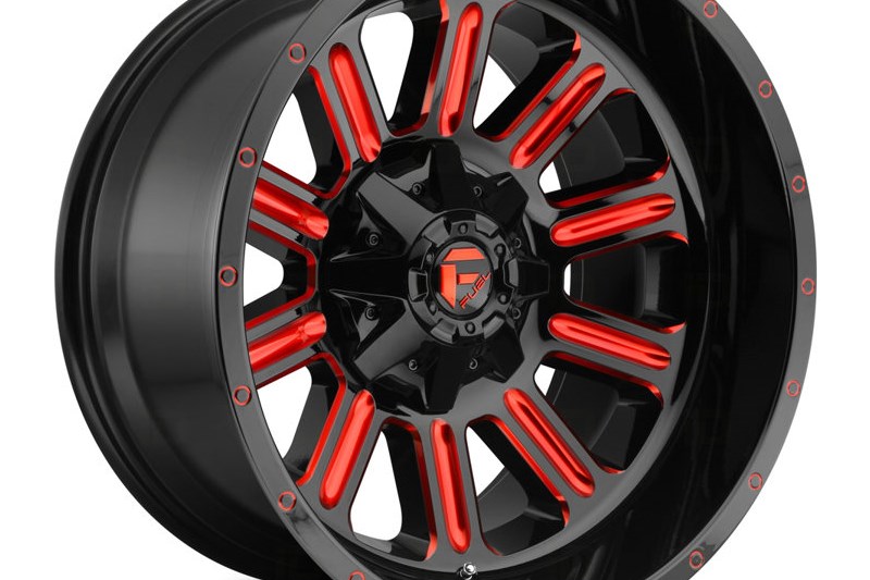 Alloy wheel D621 Hardline Gloss Black Red Tinted Clear Fuel 9.0x20 ET20 87,1 5x127;5x139.7