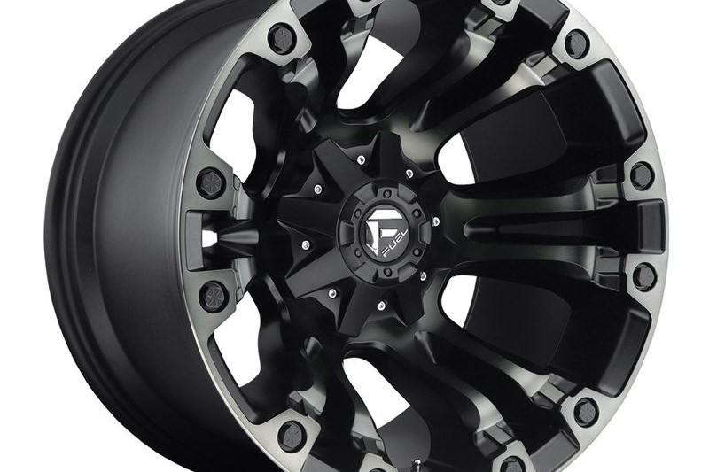 Alloy wheel D569 Vapor New Matte Black/Double Dark Tint Fuel 10.0x22 ET-19 106,1 6x139,7;6x135
