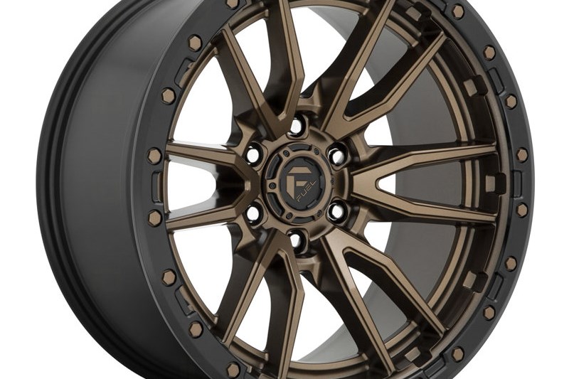 Alloy wheel D681 Rebel 6 Matte Bronze Black Bead Ring Fuel 10.0x22 ET-13 106,1 6x139,7