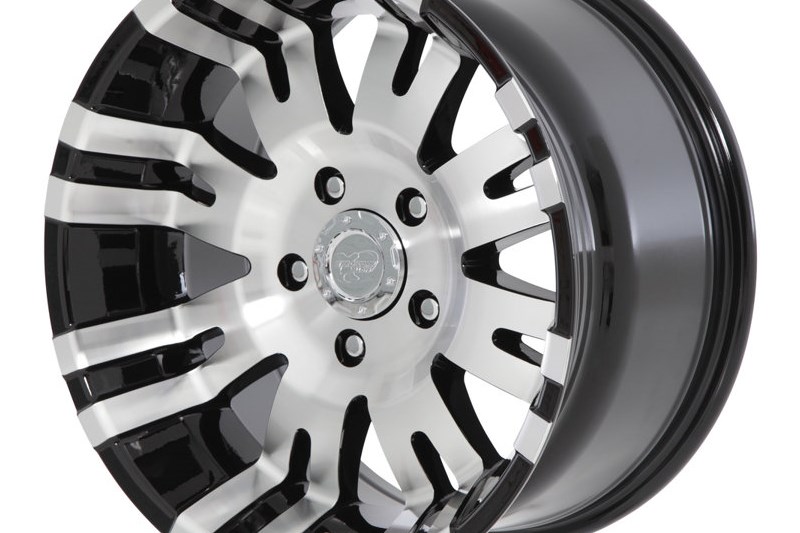 Llanta de aleacin 8101 Gloss Black Machined ProComp 9.0x17 ET-6 83 5x127