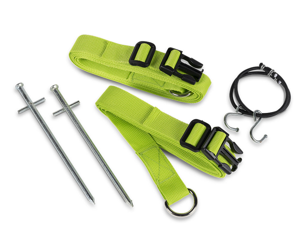 Dometic Storm Tie Down Kit / Green