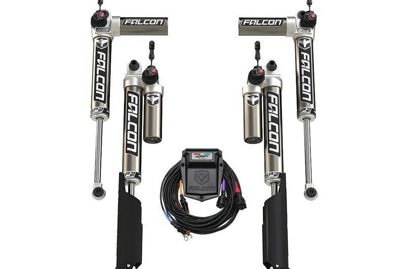 Kit de amortiguadores TeraFlex Falcon SP2 3.5 aDapt e-Adjust Piggyback Diesel Lift 2-3