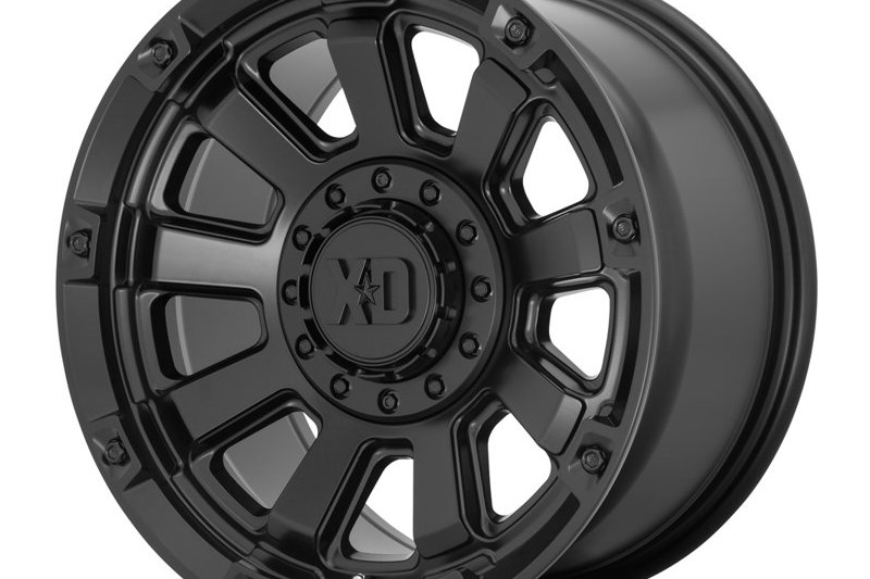 Alloy wheel XD852 Gauntlet Satin Black XD Series 9.0x17 ET0 106,1 6x135;6x139,7