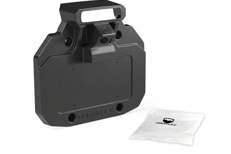 Kit de eliminacin del soporte de la rueda de repuesto TeraFlex Alpha HD Wrangler JL 