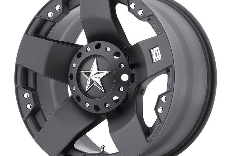 Llanta de aleacin XD775 Rockstar Matte Black XD Series 9.0x17 ET-12 78,1 5x127