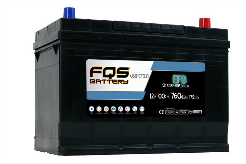 FQS FQS105JPEFB.0 BATERA EFB D31 12V 100AH 760A EN + D