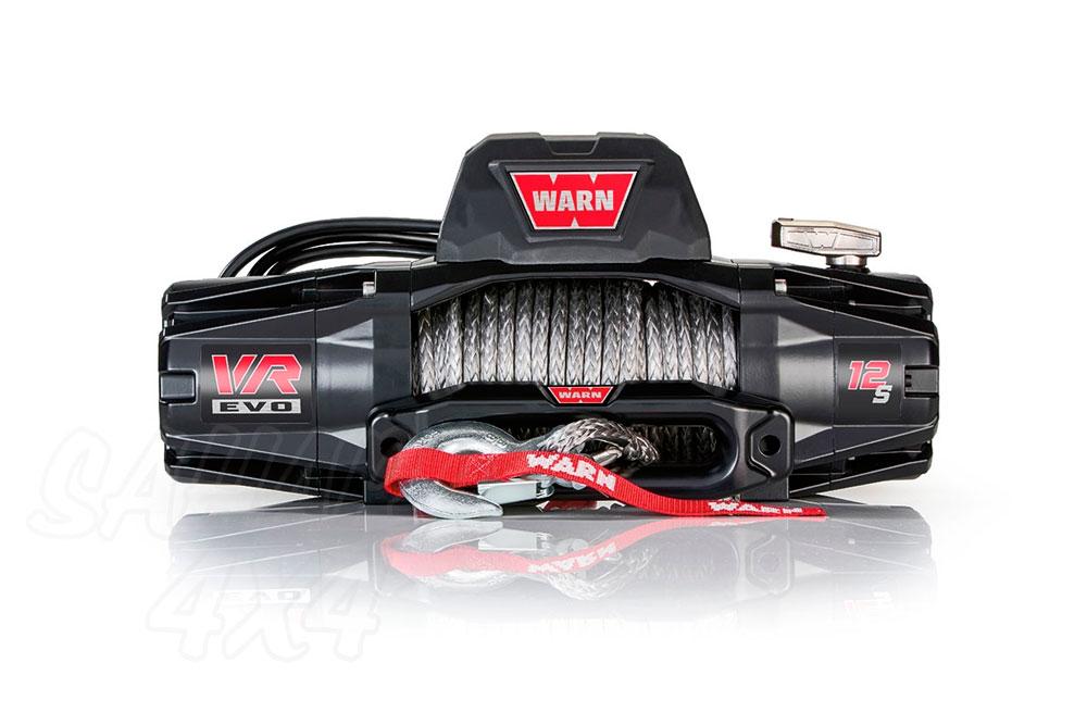 Cabrestante Warn VR EVO 12-S 12 v , cable sintétcio