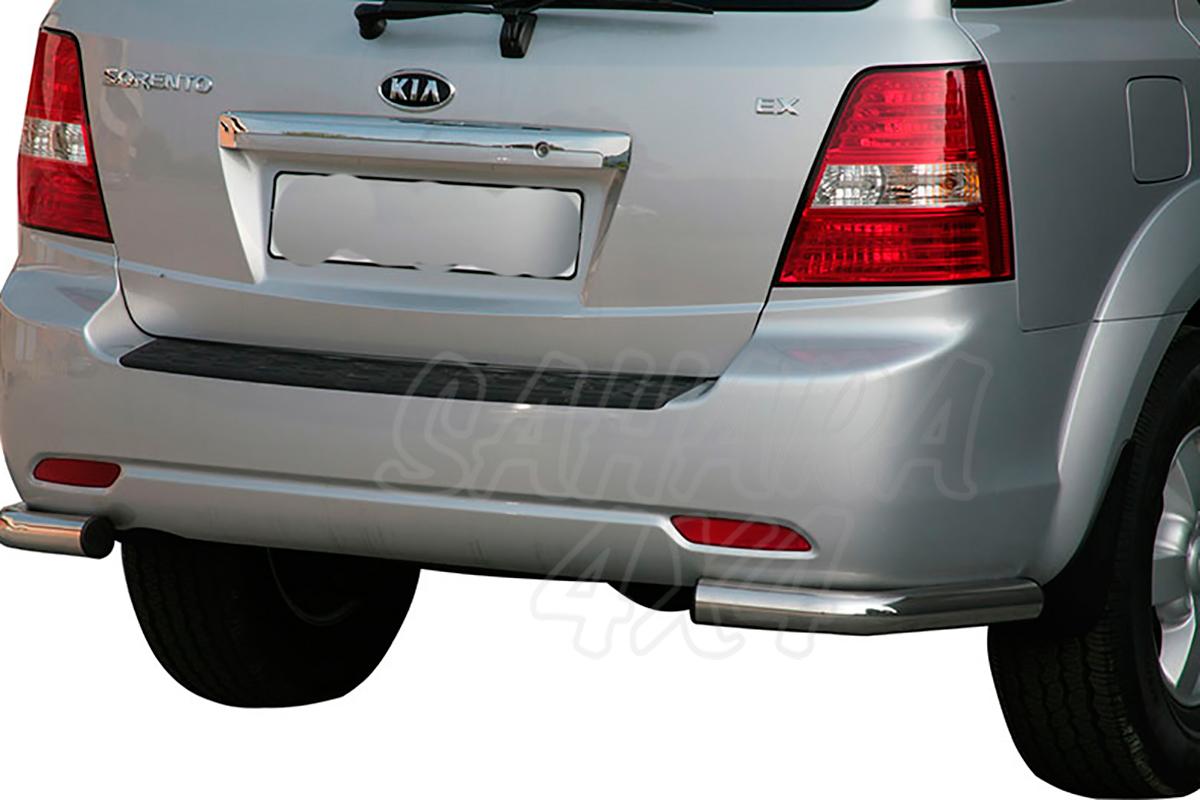 Protection ARRIERE KIA SORENTO 2002 2009 INOX 60mm