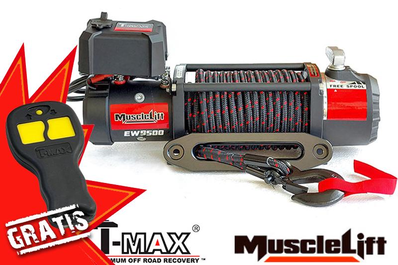 OFERTA Cabrestante TMAX + Mando inalambrico, T-Max Winch