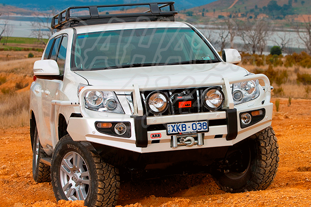 arb deluxe bull bar prado 150 price