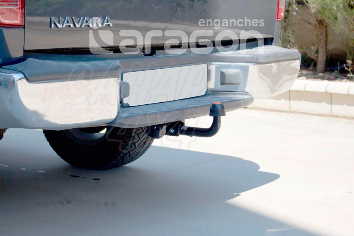Gancho de remolque Electrics para Nissan Navara 2010-2015 13 Pin Kit de cableado D40 