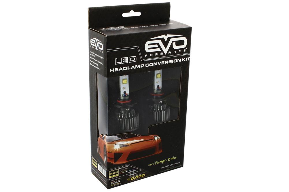 Evo Formance HB3 High Intensity LED Headlamp Conversion Kit