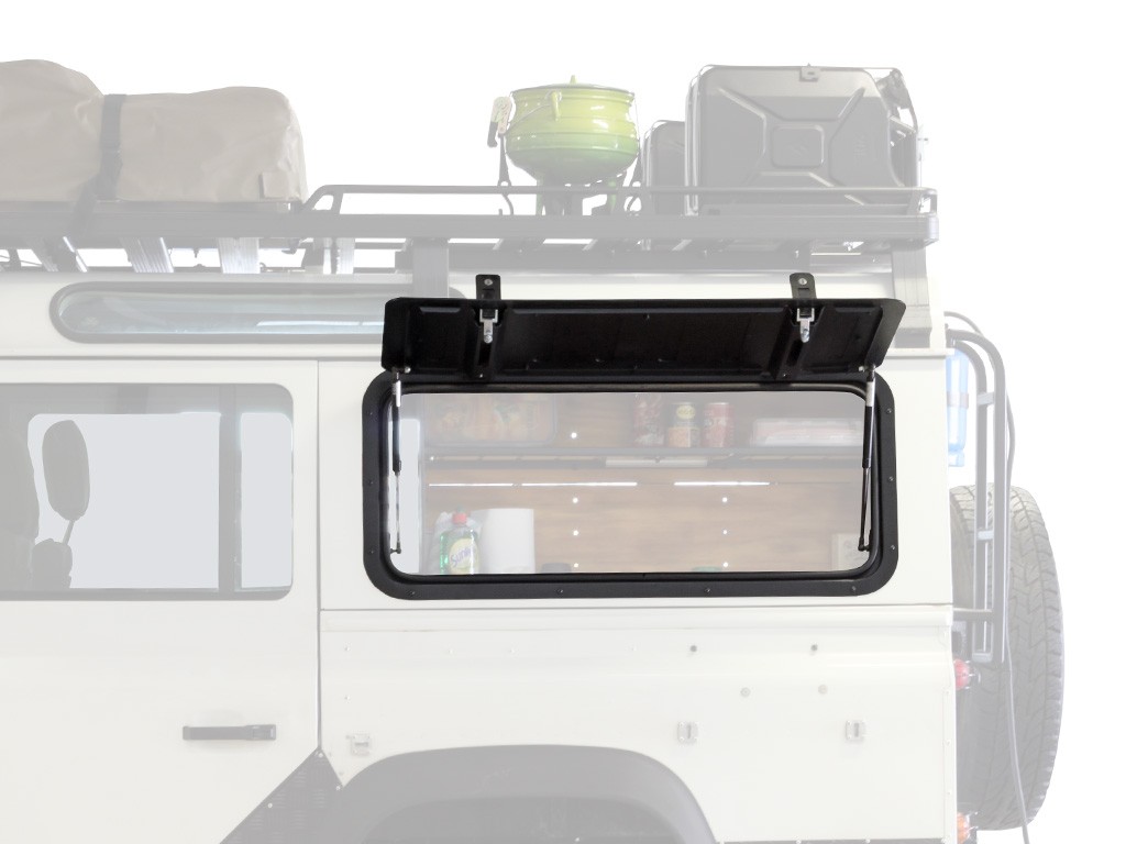 Ventana de ala abatible para Land Rover Defender  / Aluminio - de Front Runner