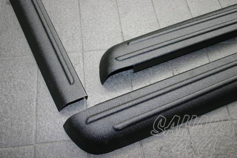 Bordes supletorios para bedliner sin bordes para Nissan Navara D40 2005-2015 - Para Doble cabina