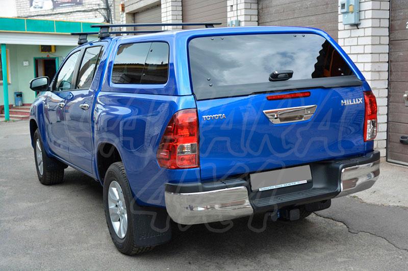 HardTop AEROKLAS en ABS, con ventanas para Toyota Hilux Revo 2016- - Para doble cabina