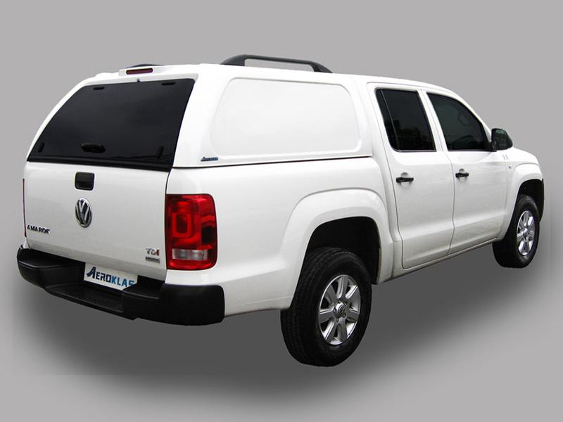 HardTop AEROKLAS en ABS, sin ventanas para Volkswagen Amarok 2010- - Para Doble cabina