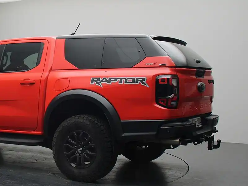 Hardtop ALPHA TYPE-E + en fibra, con ventanas, imprimacin Ford Ranger 2023/ Raptor 2023 - Vlido para modelos doble cabina