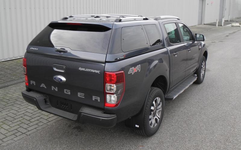 ALPHA TYPE-E + Hardtop fiber, windows, ground - For dual cab