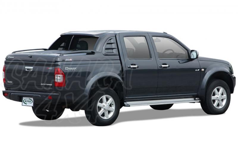 Fiberglass ALPHA SC-R fullbox (double cab) for Isuzu D-Max/Rodeo 02-12