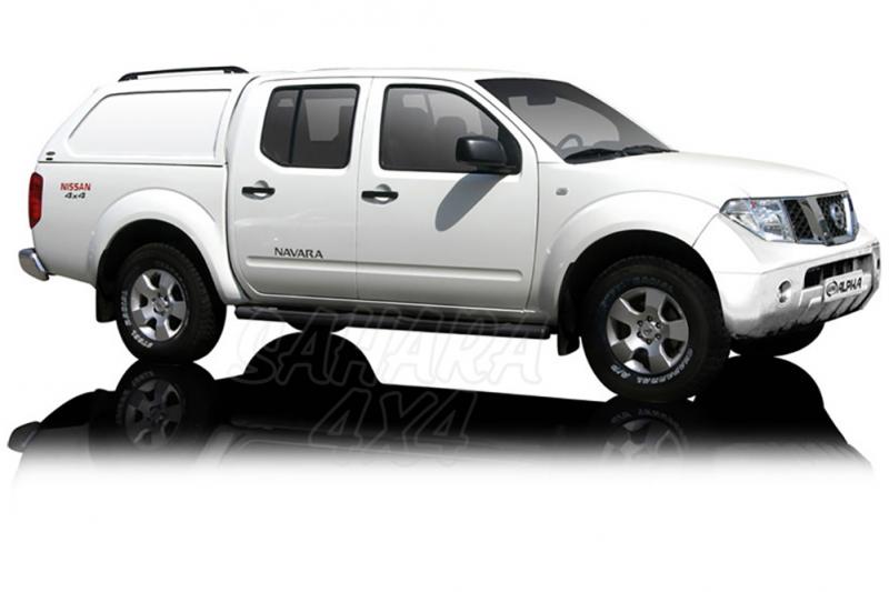 Fiberglass ALPHA canopy without windows for Nissan Navara D40 2005-2015