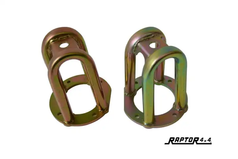 PAR DE TORRETAS DE AMORTIGUADOR TUBULAR HD DELANTERAS DE LONGITUD -6 cm