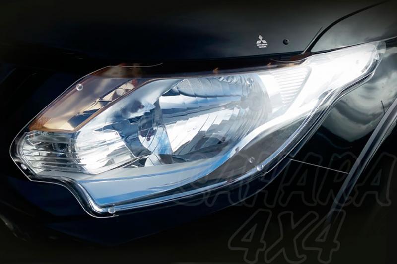 Acrylic headlight protector