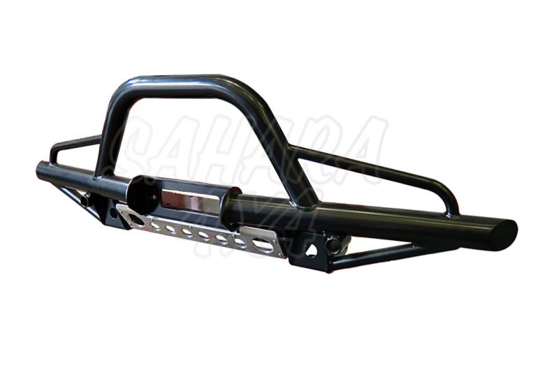 Bumper Tubular with A Bar & winch support Land Rover Discovery I & II / Range Classic