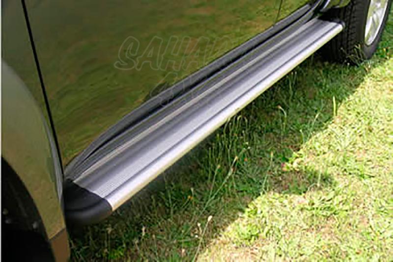 Side steps aluminum platform. type S50 for Hyundai Santa Fe 2006-2012