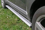 Estribos ovales en aluminio. Tipo S110 para Mitsubishi Outlander 2010-2012