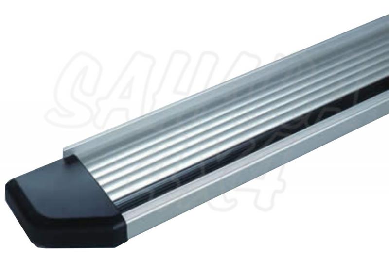 Side steps aluminum platform. type STD for SSangyong Actyon Sports 2006-2011