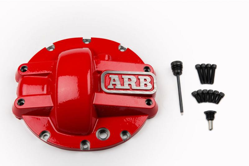 ARB Red Differential Cover Dana M210 0750011 Jeep JL Rubicon/Gladiator front