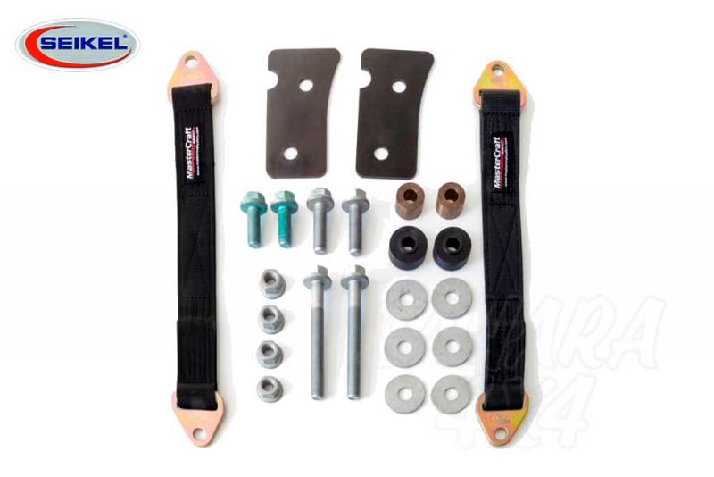 Rear Rebound straps for VW T6 2015- - Ready to mount