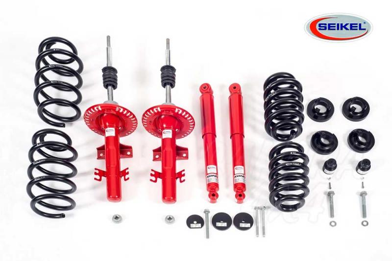 Seikel Lift kit +30 mm with Koni Shocks for VW T5 2003-2014 - Complete kit for VW T5