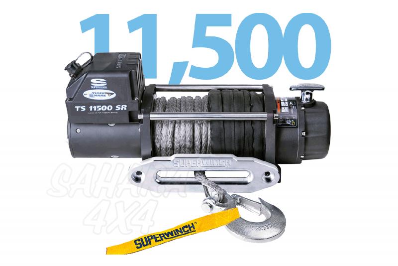 Superwinch Tiguer Shark 11.500lbs  5.216 Kg  Cable Sintetico