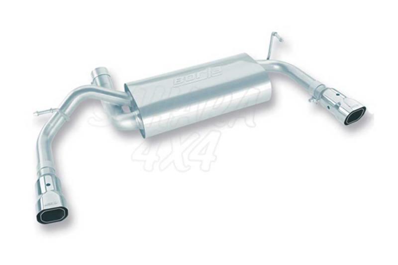 Silencioso Borla con tubo terminal Jeep Wrangler JK