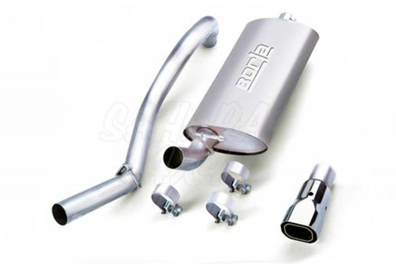 Silencioso Borla con tubo terminal Jeep Wrangler TJ