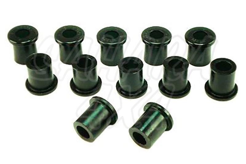 N10&11&12 Rear Spring - eye front/rear & shackle bushing Land Cruiser BJ40 - Kit of 12 bushes , 30 mm diameter, 40 mm large