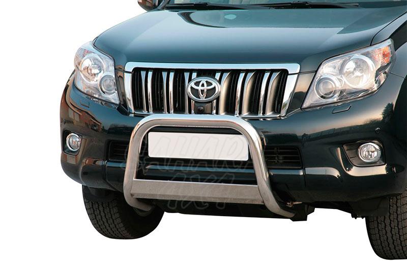 Front Bull Bar inox 63mm whit bar. CEE* for Toyota LandCruiser 150/155