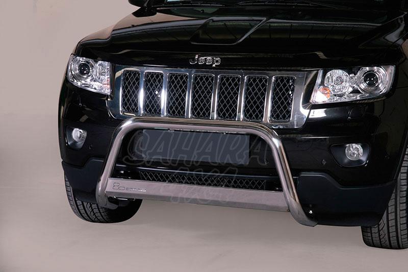 Defensa central inox 63mm con traviesa. Homologacion CE para Jeep Grand Cherokee 2010-2013 - 
