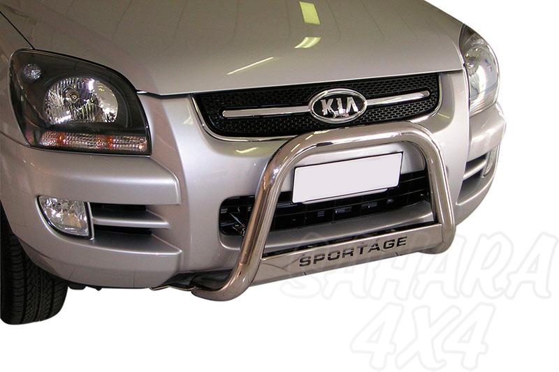 Front bull bar 63mm. CEE* for Kia Sportage 2004-2008
