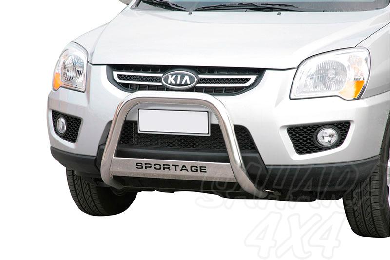Front bull bar 63mm. CEE* for Kia Sportage 2008-2010
