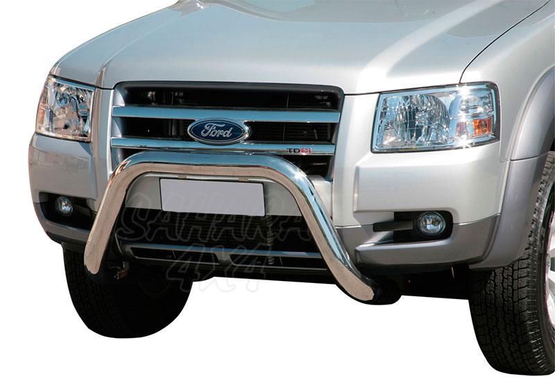 Front bull bar inox 76mm. CEE for Ford Ranger 2006-2009