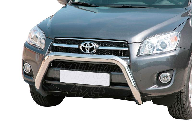 Defensa central inox 76mm sin traviesa. Homologacin CE para Toyota Rav4 2009-2010