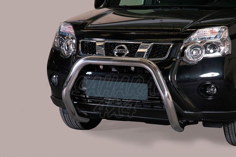 Front Bull Bar inox 76mm. CEE* for Nissan X-Trail 2010-2014