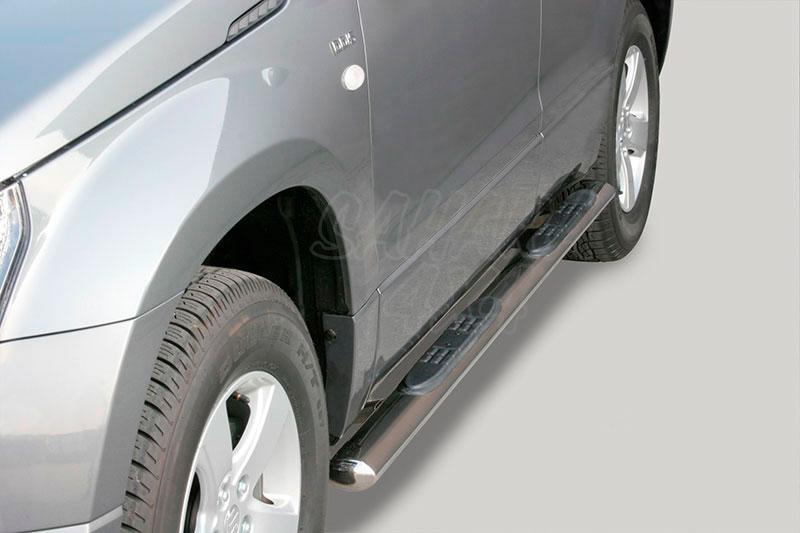 Side steps inox for Suzuki Grand Vitara 2005-2008