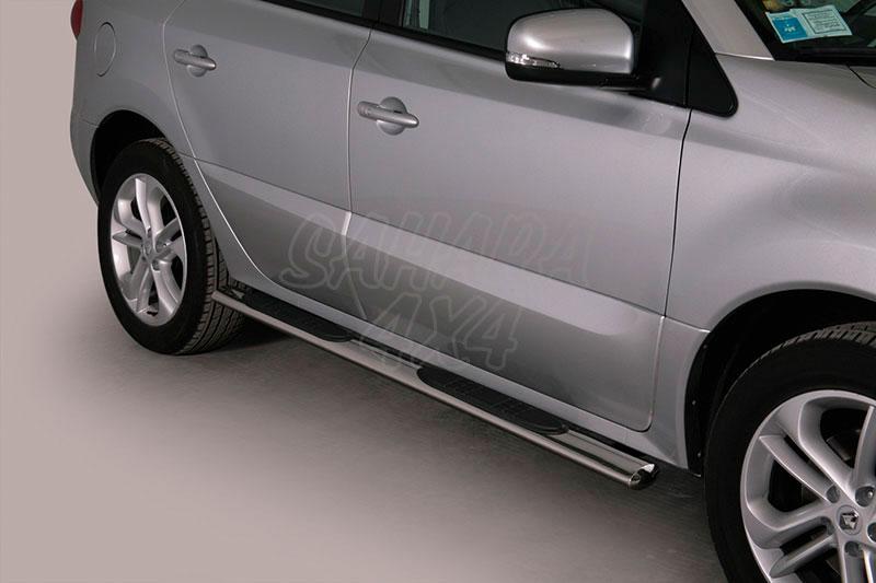 Side steps inox for Renault Koleos 2008-