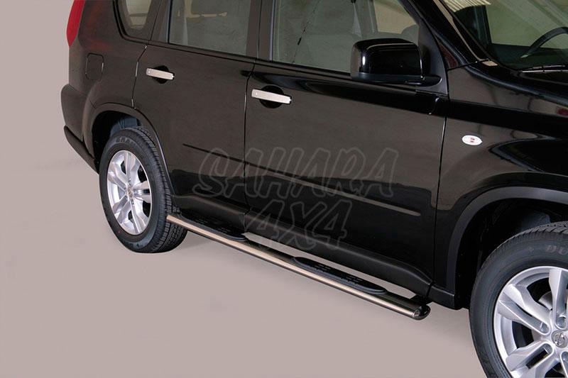 Side steps inox for Nissan X-Trail 2010-2014 - 